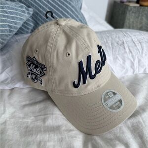 New Era Beige Mets Women's Hat